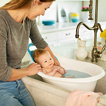 Sit and Soak Baby Bath Tub, 0-12 Months, White